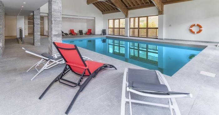 Appt Le Hameau Des Rennes 4 Etoiles Pieds Des Pistes Piscine Interieure Exterieure Apartment Vars  Exterior photo